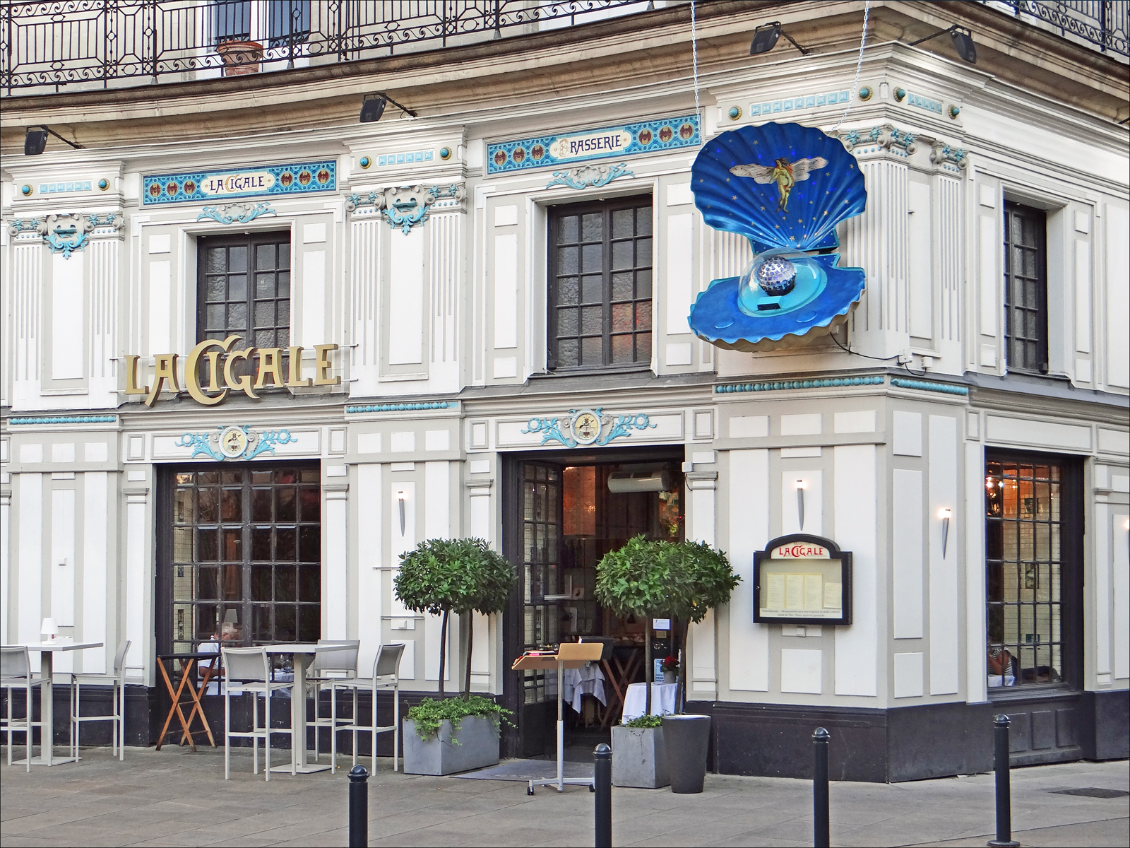 installation sur la La Cigale à Nantes